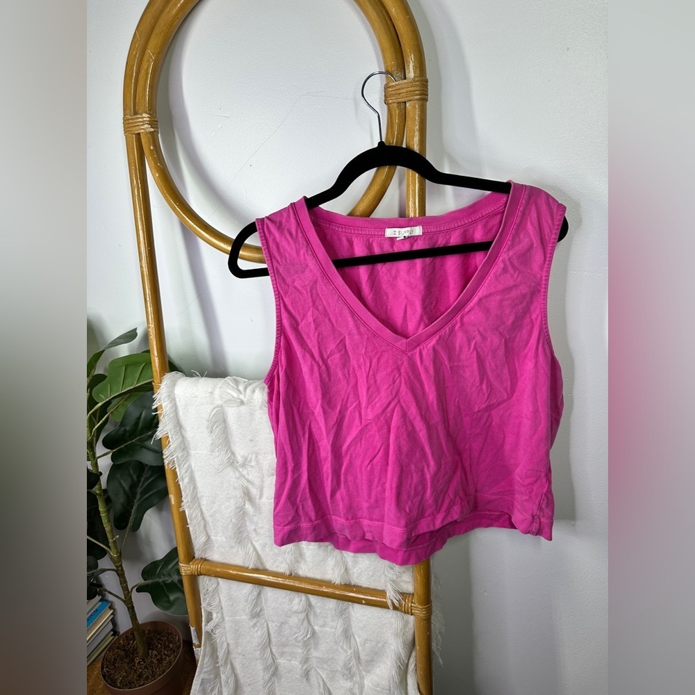Z Supply Pink Tank Top sz XL